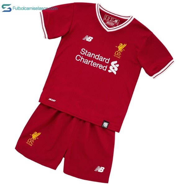 Camiseta Liverpool Niños 1ª 2017/18
